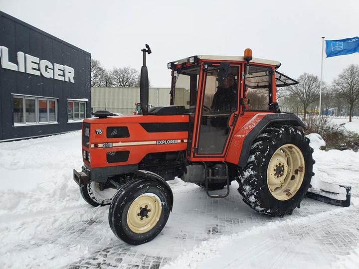 Vanmorgen bij onze buren