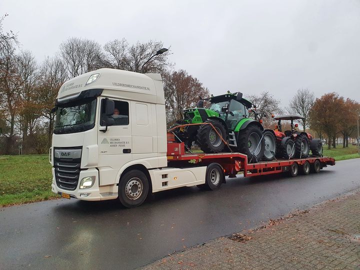  Onze chauffeur is de week weer druk